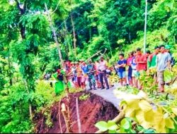 Jalan Desa Kapita Nyaris Terputus, Warga Harapkan Bantuan Pemkab Jeneponto