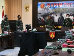 Pangdam IV/Diponegoro Ikuti Rapim TNI Secara Virtual
