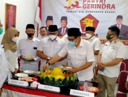 DPC Partai Gerindra Kabupaten Sukabumi Gelar Syukuran