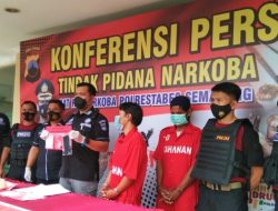 Polrestabes Semarang Berhasil Tangkap Kurir Sabu di Tanah Mas