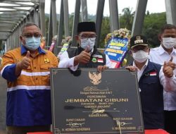 Jembatan Cibuni Diresmikan, Bupati Sukabumi “Bahagia Jadi Pemimpin, Melihat Masyarakat