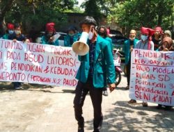 Mahasiswa Demo Tuntut Kadisdik Jeneponto Mundur, Diduga Terlibat DAK 2019