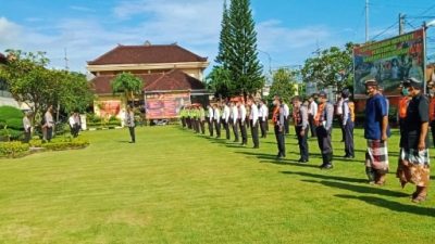 Polda Bali Gelar Apel Kesiapan Pengamanan Hari Raya Paskah