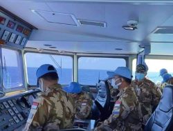 Dansatgas Maritim UNIFIL Onboard KRI Sultan Hasanuddin-366