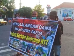 Mahasiswa Papua di Semarang Galang Dana Bantu Korban Bencana NTT