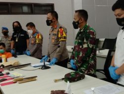 Jajaran Satreskrim Polres Sukabumi Dan Kodim 0622 Berhasil Menangkap Pelaku Pembunuhan Sadis Di Jampangkulon