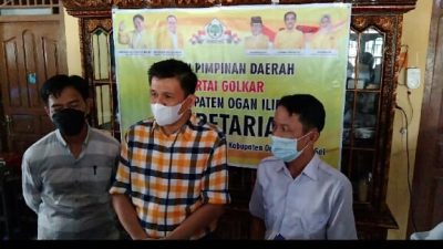 Jelang Musda OC dan SC DPD II Partai Golkar Ogan Ilir Jumpa Pers, Siap Laksanakan Musda