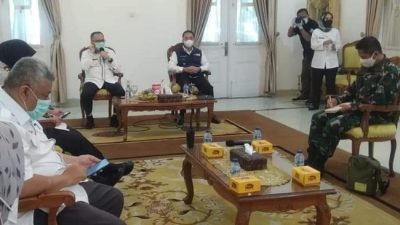 Kabupaten Dan Kota Sukabumi Bahas Langkah Strategis Antisipasi Lonjakan Pasien COVID -19