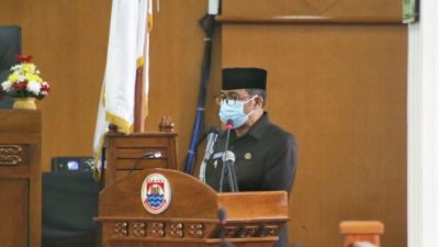 Pemkot.Cimahi Sampaikan KUA PPAS Tahun 2022 Pada Sidang Paripurna DPRD Kota Cimahi