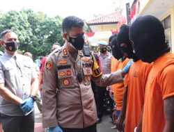 Enam Anggota Sindikat Pelaku Curanmor Diringkus Petugas Satreskrim Polres Sukabumi
