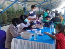 Dalam 2 Hari PT PP Tol Semarang-Demak Habiskan 1.500 Dosis Vaksin Untuk Masyarakat