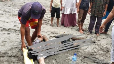 Akibat Minim Rambu Peringatan Di Sepanjang Pantai Palabuhanratu, Sering Terjadi Laka Laut