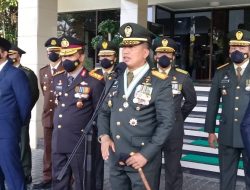 Pangdam IV/Diponegoro dan Forkopimda Jateng Ikuti Upacara HUT ke-76 TNI Secara Virtual