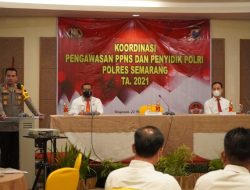 Kapolres Semarang Buka Acara Koordinasi Pengawasan PPNS dan Penyidik Polri