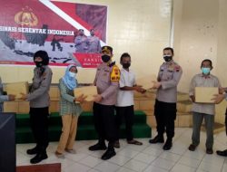 Siapkan 1.000 Dosis Vaksin dan Bansos, Kapolres Semarang Imbau Warga Tidak Takut Di Vaksin
