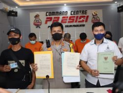 Polres Sukabumi Berhasil Ungkap Kasus Mafia Tanah