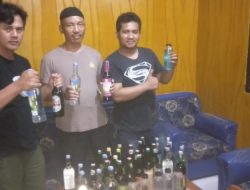 Jelang Nataru 2022 Jajaran Polres Sukabumi Amankan Ribuan Botol Miras