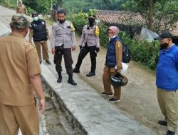 Forkopimcam Sukabumi Tinjau Lokasi Pembangunan Infrastruktur Jalan Desa di 6 Desa