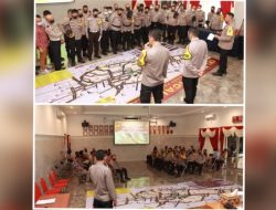Pelaksanaan Tactical Floor Game (TFG), Antisipasi Malam Pergantian Tahun di Kota Sukabumi