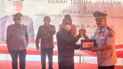 Wakil Bupati Ardani Hadiri Pisah Sambut Ka Lapas Kelas II Tanjung Raja