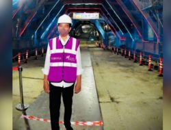 Presiden Jokowi Tinjau Pembangunan Terowongan KCJB di Kab.Purwakarta