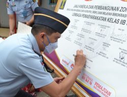 Lapas Kelas IIB Sukabumi Laksanakan Deklarasi Janji Kinerja Tahun 2022