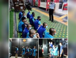 14 Orang Narapidana Lapas Kelas IIB Kota Sukabumi Dipindahkan Ke Lapas Warungkiara