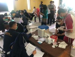 Polres Sukabumi Kota Gelar Gerai Vaksin Presisi di Kantor Kemenag Kota Sukabumi