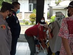 Polsek Pasawahan Gandeng Pemerintah Kecamatan Gelar Vaksinasi Massal