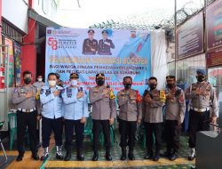 Lapas Kelas IIB Sukabumi Bersinergis Dengan Polres Sukabumi Kota Gelar Vaksin