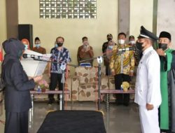 Wali kota Banjar lantik Asep Hendra Menjadi Penjabat Kepala Desa Karyamukti