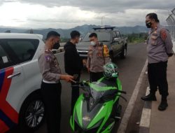 Kerap Dijadikan Aktivitas Balap Liar, Satlantas Polres Sukabumi Kota Gencarkan Patroli di Jalan Lingkar Selatan