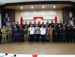 Polres Purwakarta Terima Kunjungan Siswa Sespimen Guna Penelitian management Course III