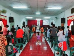 Pelaksanaan Ibadat Paskah di Kabupaten Purwakarta Berlangsung Aman