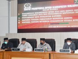 DPRD Kabupaten Sukabumi Gelar Rapat Paripurna Ke Enam Tahun Sidang 2022