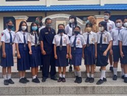 SEKDA Kab. Barito Timur Tinjau Pelaksaan Ujian Sekolah Tertulis Di SMPN-1 Tamiang Layang