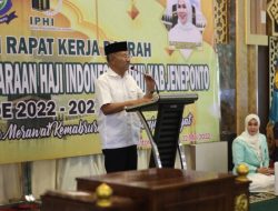 HM Syafruddin Nurdin Dilantik Menjadi Ketua Ikatan Persaudaraan Haji Indonesia Kab.Jeneponto