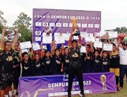 Glatik FC Asuhan Karang Taruna Desa Cilangkap Maju Juara Gempur Cup 2022