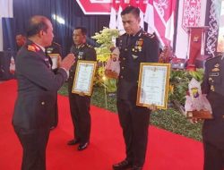 Polres Barito Timur Terima Penghargaan Dari Kapolda Kalimantan Tengah