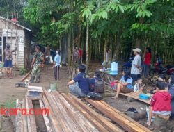 Pemerintah Desa Sarapat Lakukan Bedah Rumah Warga Yang Tak Layak Huni