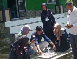 Sosialisasi Pengukuran Arah Kiblat Mahasiswa PPL UIN Makassar di KUA Kec. Tarowang