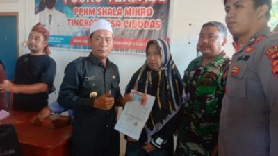 Pemdes Cibodas Fasilitasi PT Pos Indonesia Salurkan BLT BBM Dan Program Sembako