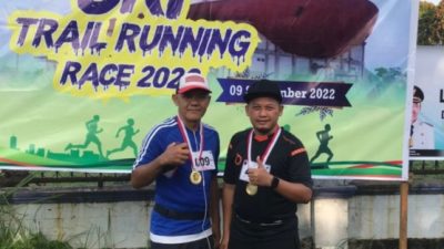 Ratusan Runners Ikuti Lomba Lari Jelajah Alam 5K