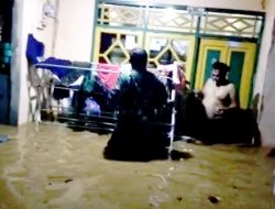 Puluhan Rumah Warga 2 Desa di Purabaya Direndam Banjir