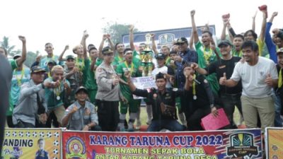 WOW,,,!!! Kejadian di Turnamen Sepak Bola Karang Taruna Cup, Kecamatan Pasawahan Purwakarta