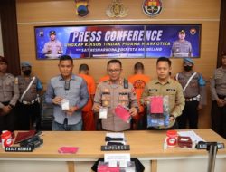 Polresta Magelang Ungkap Kasus Kepemilikan 0,5 Kg Sabu, 4 Orang Diamankan