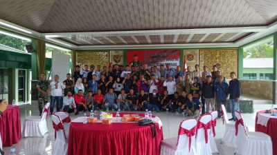 Kodim 0402/OKI, Selenggarakan Silaturahmi bersama Wartawan Se-Kabupaten OKI sekaligus Pengumuman Pemenang Lomba Karya Jurnalistik TMMD Ke 115