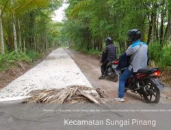 Dewan Kecewa Jalan Cor Beton Tanjung Serian Tidak Diselesaikan