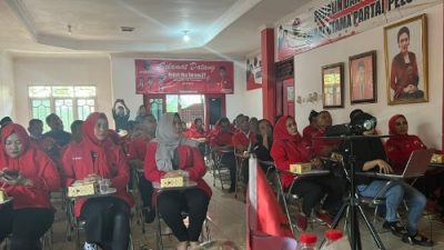 PDI Perjuangan Kabupaten Bekasi Menggelar Rapat Persiapan Penanaman Pohon dan Susur Sungai