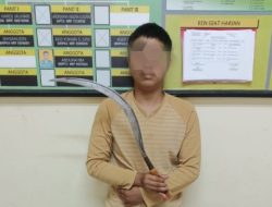 Polsek Warudoyong Sukabumi Tangkap Terduga Pelaku Kasus Pembacokan